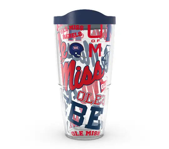 Ole Miss Rebels - Tervis All Over Plastic Tumbler