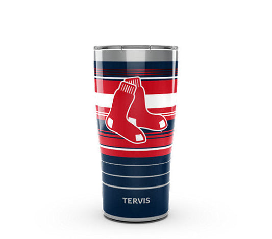 Boston Red Sox - MLB Hype Stripes Stainless Steel Tumbler - Mann