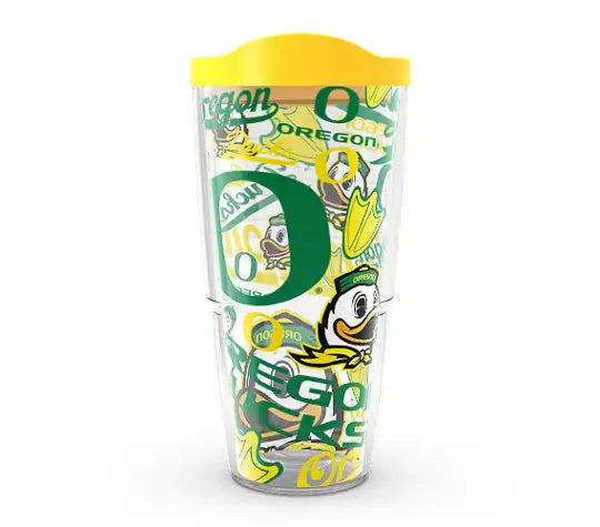 Oregon Ducks - Tervis All Over Plastic Tumbler