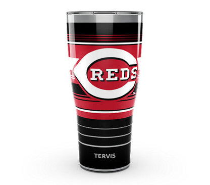 Cincinnati Reds - Tervis Hype Stripes Stainless Steel Tumbler