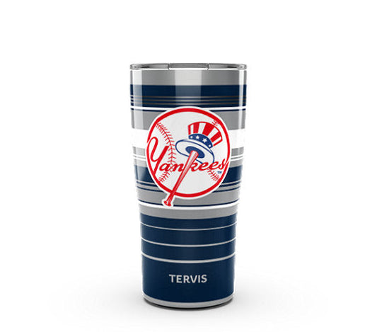 New York Yankees - MLB Hype Stripes Stainless Steel Tumbler - Mann