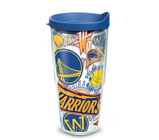 Golden State Warriors - NBA All Over Plastic Tumbler - Mann