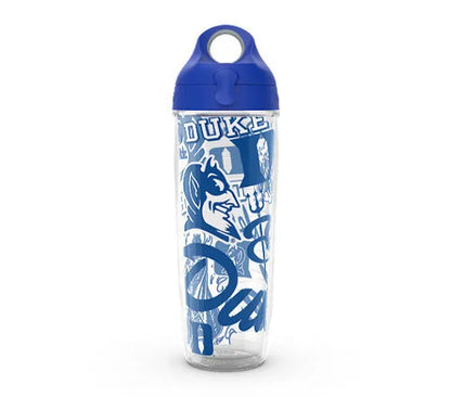 Duke Blue Devils - All Over Plastic Tumbler - Mann