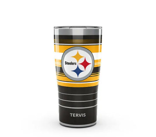 Pittsburgh Steelers - Tervis Hype Stripes Stainless Steel Tumbler