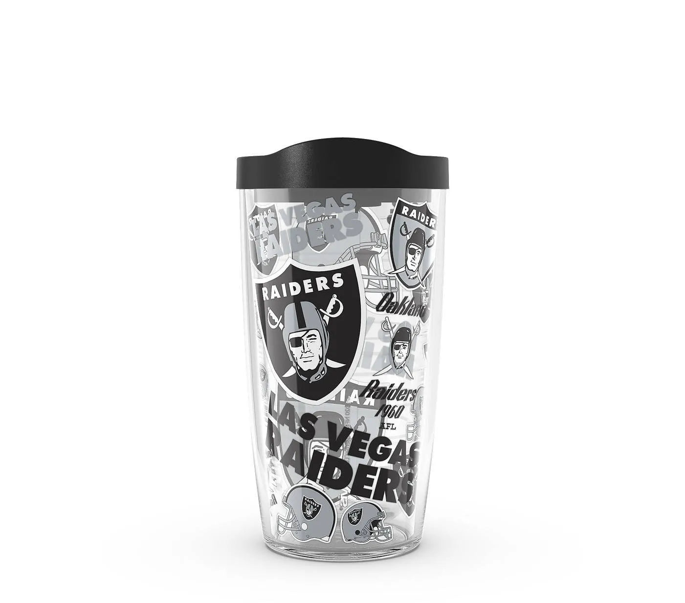 Las Vegas Raiders - NFL All Over Plastic Tumbler - Mann