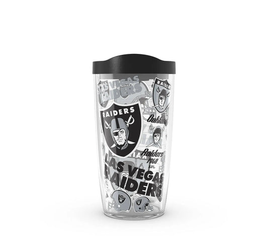 Las Vegas Raiders - NFL All Over Plastic Tumbler - Mann