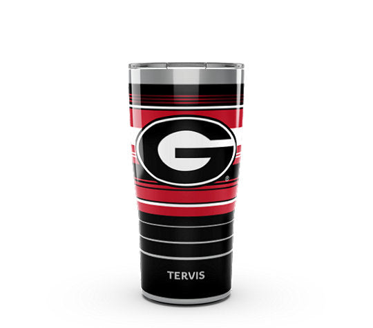 Georgia Bulldogs - Tervis Hype Stripes Stainless Steel Tumbler