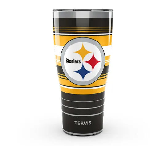Pittsburgh Steelers - Tervis Hype Stripes Stainless Steel Tumbler