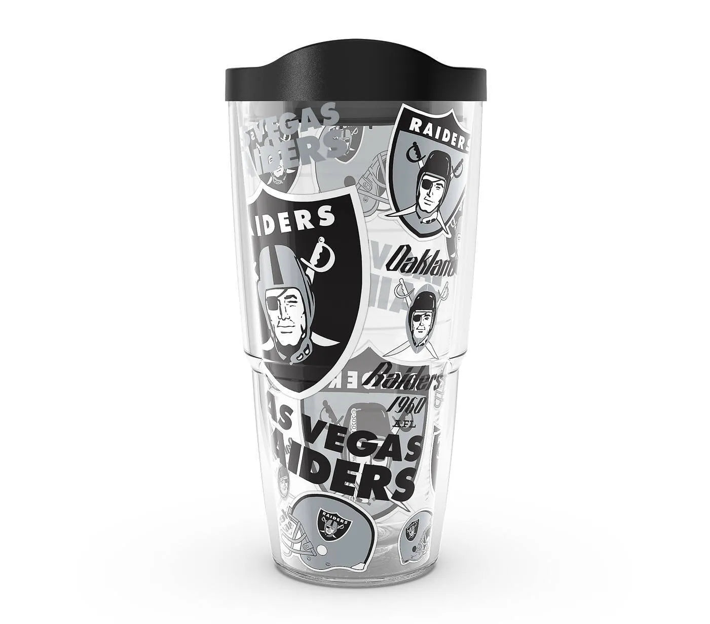 Las Vegas Raiders - NFL All Over Plastic Tumbler - Mann