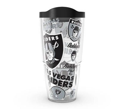 Las Vegas Raiders - NFL All Over Plastic Tumbler - Mann
