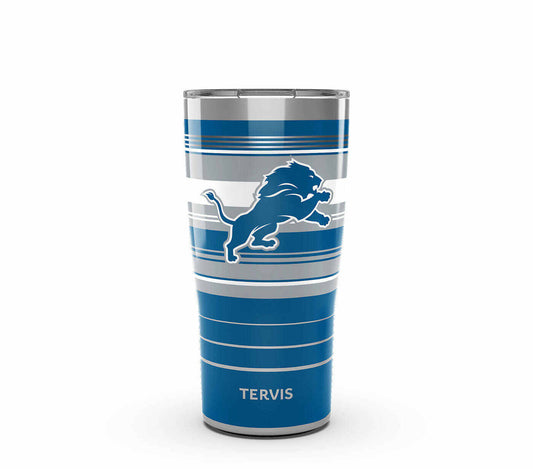 NFL® Detroit Lions-Hype Stripes Stainless Steel Tumbler - Mann