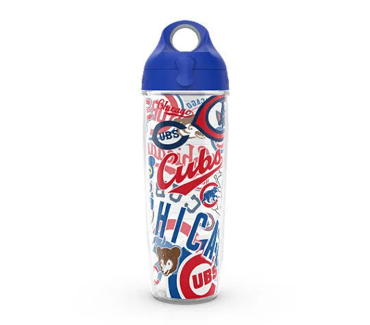 Chicago Cubs - All Over Plastic Tumbler - Mann