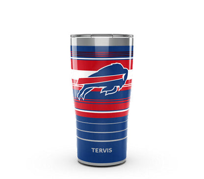 Buffalo Bills - NFL Hype Stripes Stainless Steel Tumbler - Mann