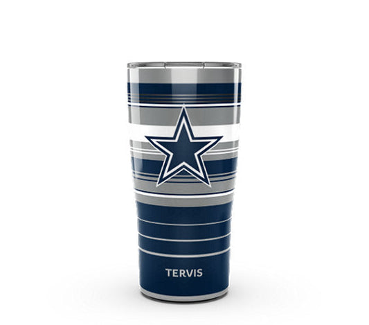 Dallas Cowboys - NFL Hype Stripes Stainless Steel Tumbler - Mann