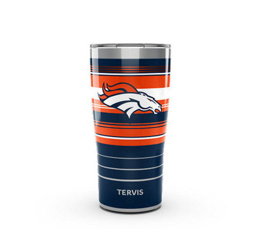 Denver Broncos - Tervis Hype Stripes Stainless Steel Tumbler