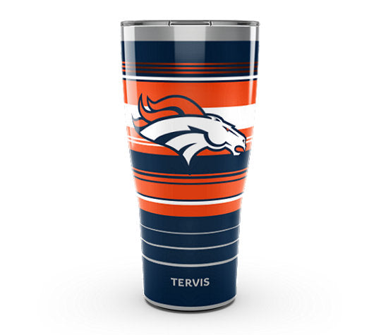 Denver Broncos - Tervis Hype Stripes Stainless Steel Tumbler