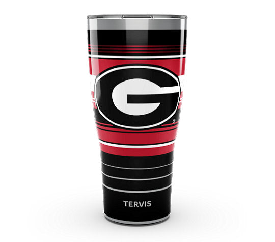 Georgia Bulldogs - Tervis Hype Stripes Stainless Steel Tumbler