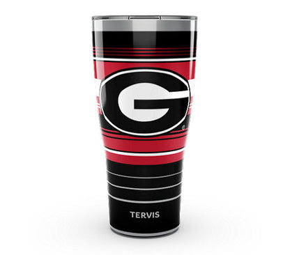 Georgia Bulldogs - Tervis Hype Stripes Stainless Steel Tumbler