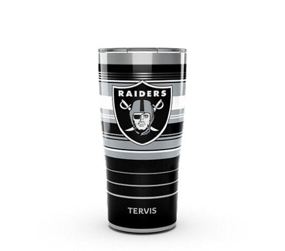 Las Vegas Raiders - Tervis Hype Stripes Stainless Steel Tumbler