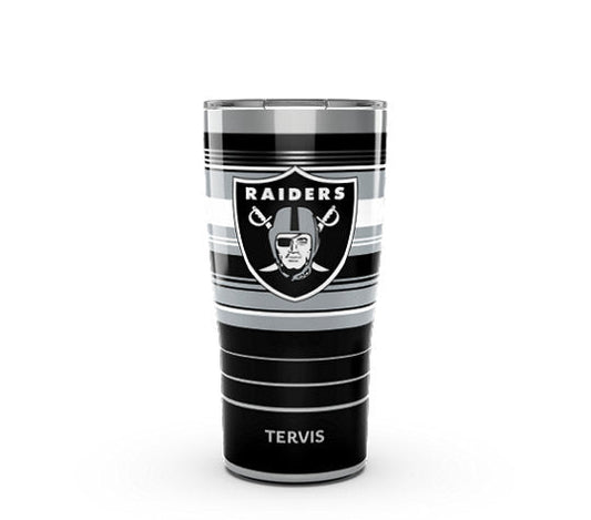 Las Vegas Raiders - Tervis Hype Stripes Stainless Steel Tumbler