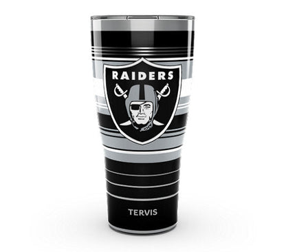 Las Vegas Raiders - Tervis Hype Stripes Stainless Steel Tumbler