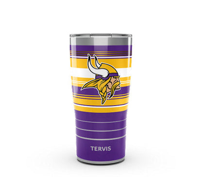 Minnesota Vikings - Tervis Hype Stripes Stainless Steel Tumbler