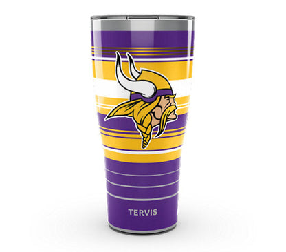 Minnesota Vikings - Tervis Hype Stripes Stainless Steel Tumbler