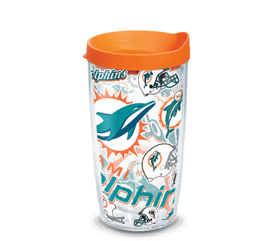 Miami Dolphins - NFL All Over Plastic Tumbler - Mann