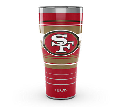 San Francisco 49ers - Tervis Hype Stripes Stainless Steel Tumbler