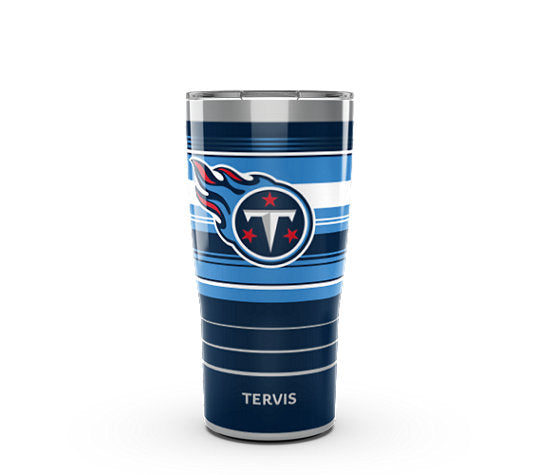 Tennessee Titans - NFL Hype Stripes Stainless Steel Tumbler - Mann