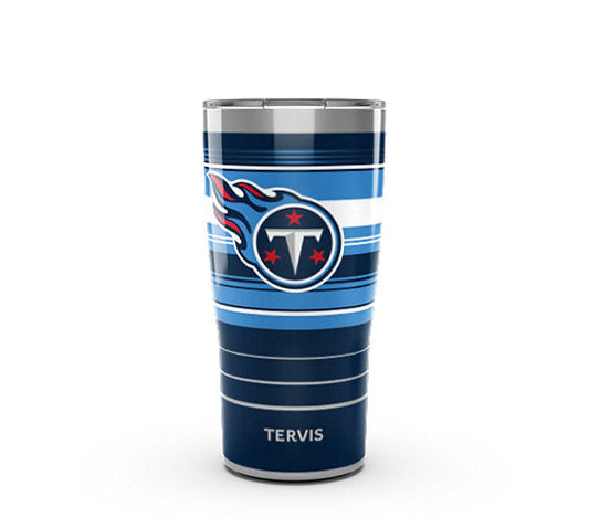 Tennessee Titans - NFL Hype Stripes Stainless Steel Tumbler - Mann