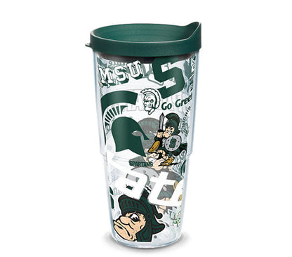 Michigan State Spartans - All Over Tumbler - Mann