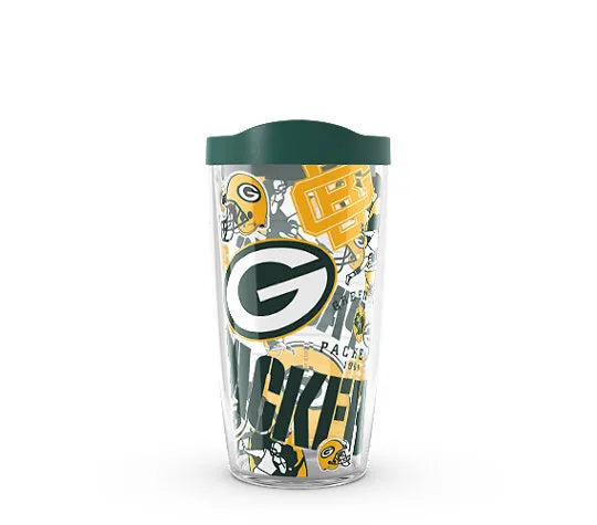 Green Bay Packers - All Over Plastic Tumbler - Mann