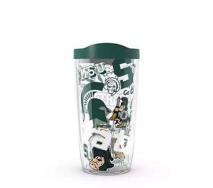 Michigan State Spartans - All Over Tumbler - Mann