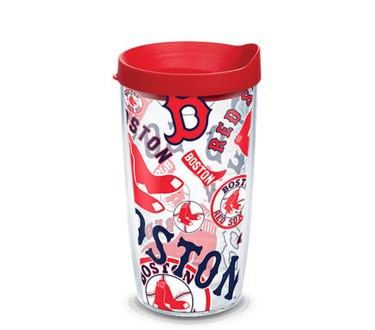 Boston Red Sox - All Over Plastic Tumbler - Mann
