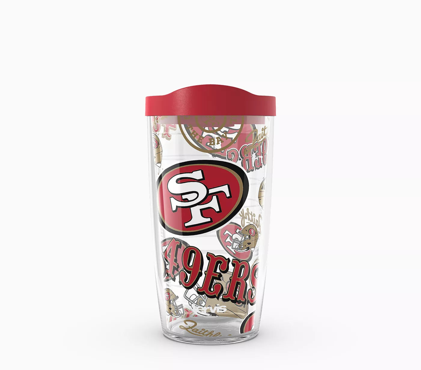 San Francisco 49ers - Tervis All Over Wrap with Travel Lid