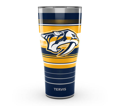 NHL Nashville Predators - Hype Stripes Stainless Steel Tumbler - Mann