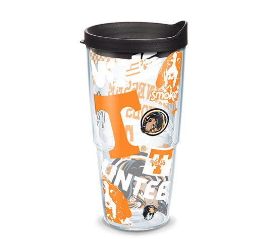 Tennessee Volunteers - All Over Plastic Tumbler - Mann