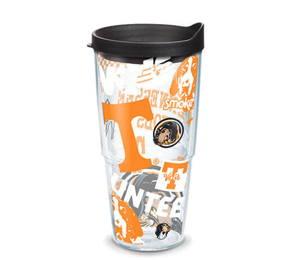 Tennessee Volunteers - All Over Plastic Tumbler - Mann