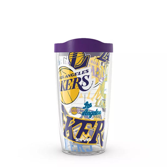 Los Angeles Lakers - MLB All Over Plastic Tumbler - Mann