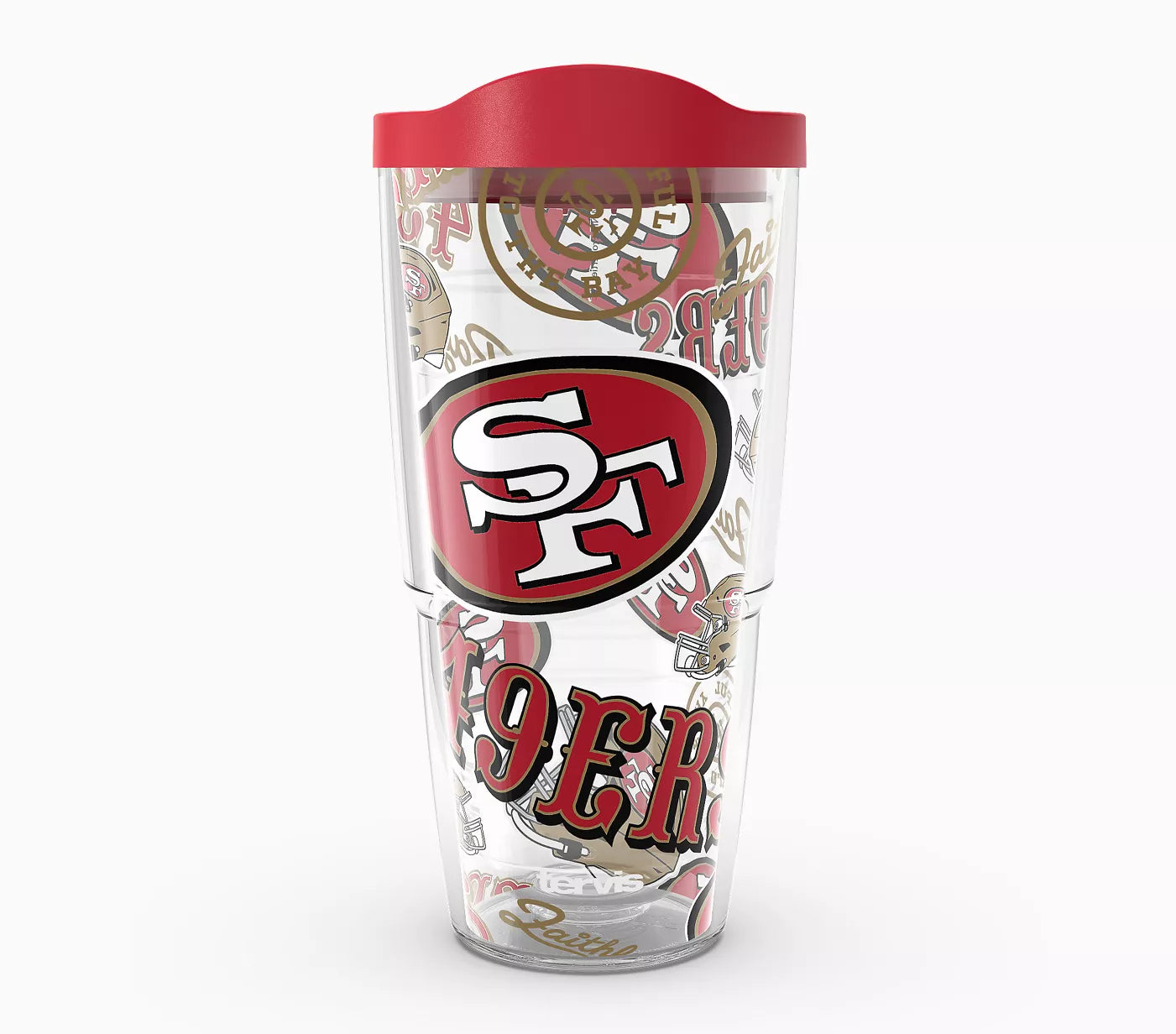 San Francisco 49ers - Tervis All Over Wrap with Travel Lid