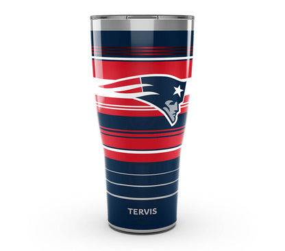 NFL® New England Patriots - Hype Stripes Stainless Steel Tumbler - Mann
