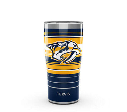 NHL Nashville Predators - Hype Stripes Stainless Steel Tumbler - Mann