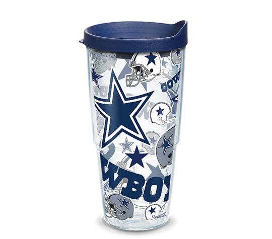 Dallas Cowboys - Tervis All Over Plastic Tumbler