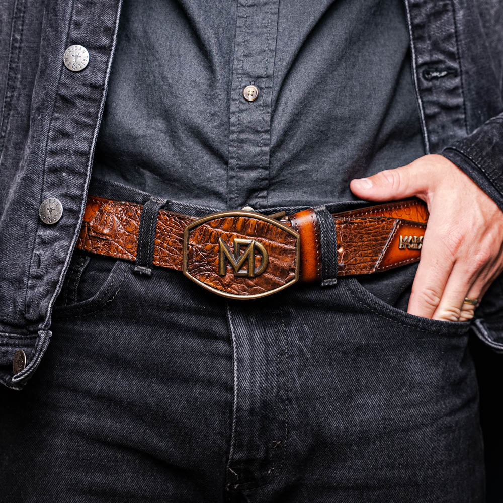 MDM Texas Belt Aged Maple - Mann