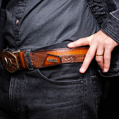 MDM Texas Belt Aged Maple - Mann