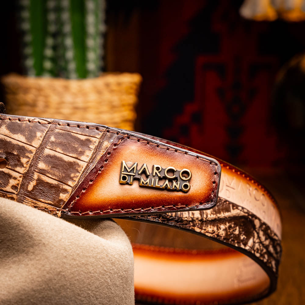 MDM Texas Belt Stone Brown - Mann