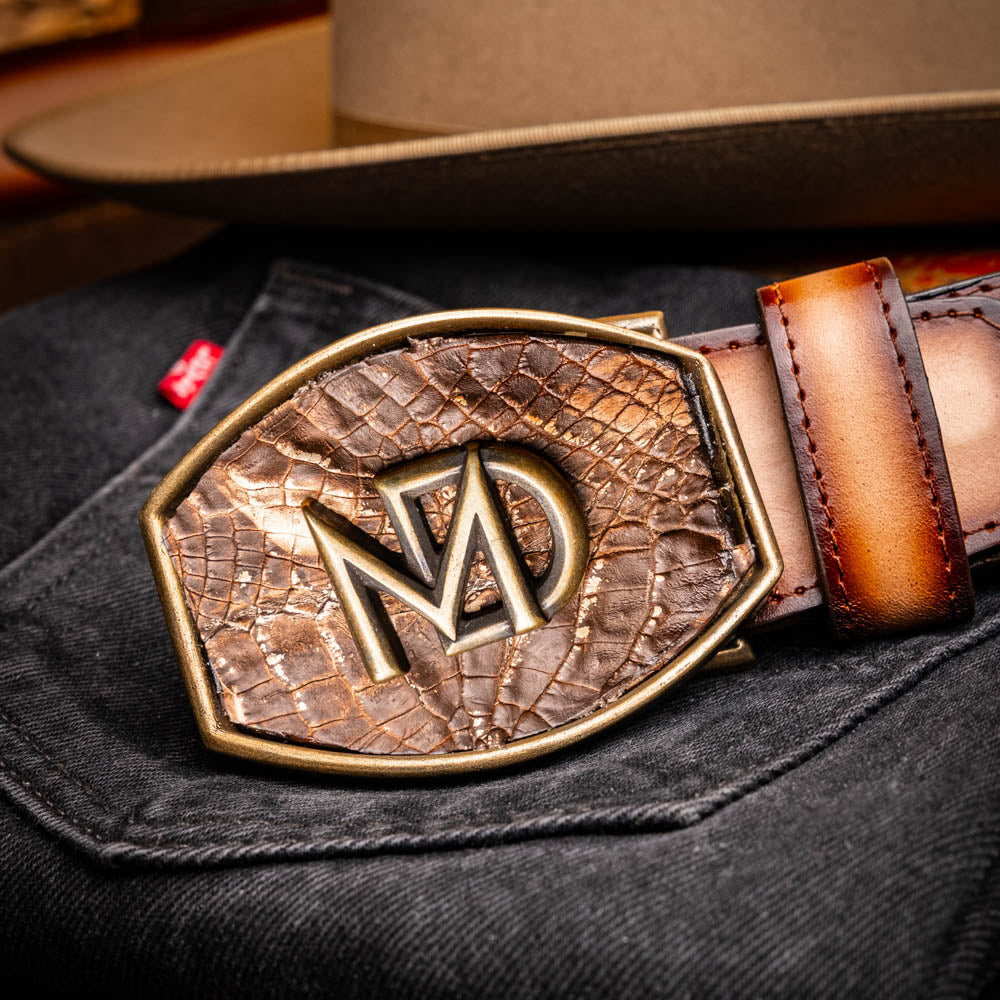 MDM Texas Belt Stone Brown - Mann