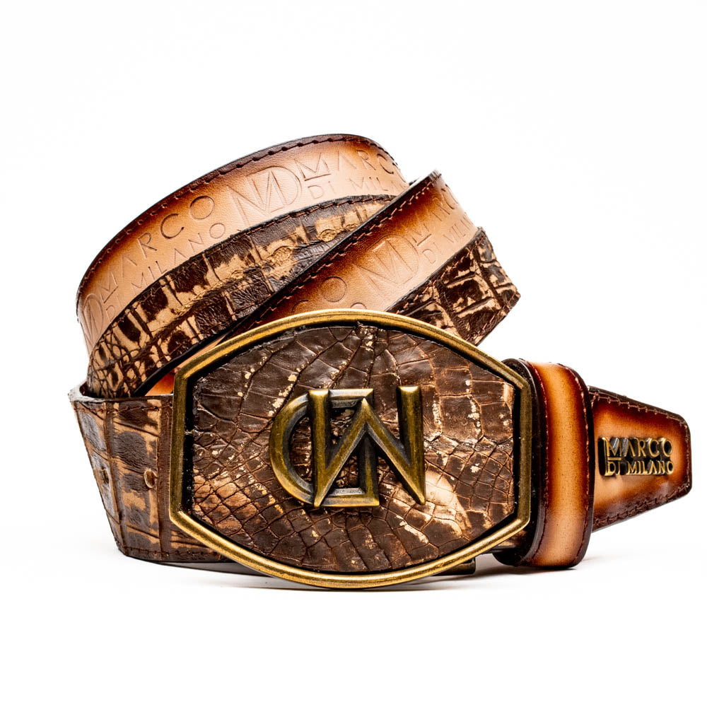 MDM Texas Belt Stone Brown - Mann
