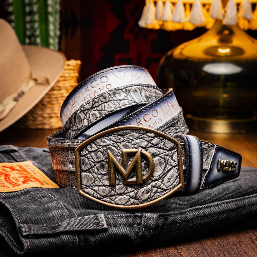 MDM Texas Belt Stone Gray - Mann